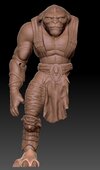 Archer sculpt progress.JPG