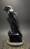 Maltese Falcon Statue - Peter Schifrin Signed - John's Grill San Francisco  - 12.jpeg