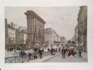 Paris dans sa Splendeur Porte and Boulevard Saint Denis.JPG