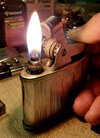Ronson Jumbo Lighter 03 Lit.jpg