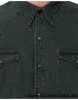 Mens - Levi s - LS Barstow Western Shirt - Fog Black Buy - fikq200k2lqf 2199_3.jpg