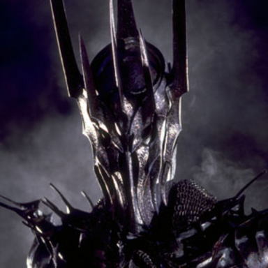 sauron without armor