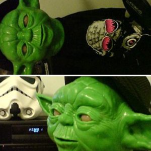 Yoda Silicon Puppet