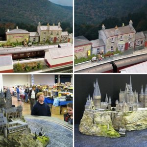 Hogwarts in HO scale