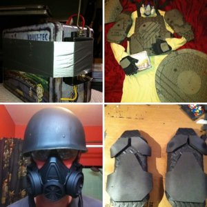 Fallout 3 inspired original design armor and accessories