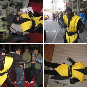 Mortal Kombat Legacy SCORPION Costume build.