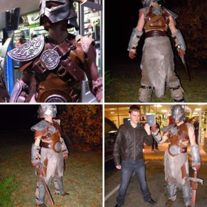 Skyrim Dovahkiin costume