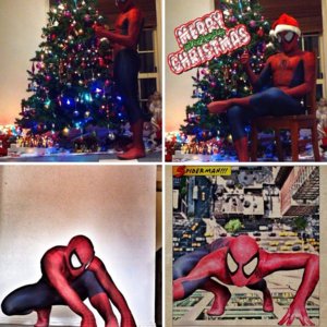 Latest costume shoot - comic spidey