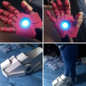 iron man mark 6 foam/resin