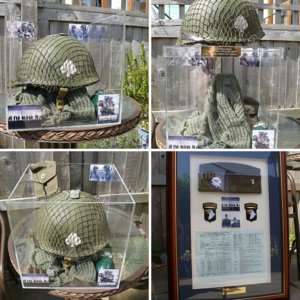 Band of Brothers screen used helmet