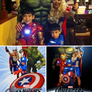 My Avengers Family - Halloween 2012