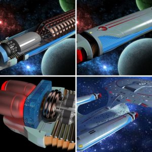 Enterprise D Sketchup Model