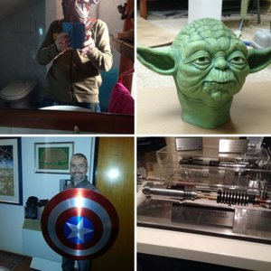 Some of my Star Wars Replicas and prop