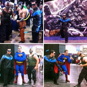WonderCon 2014. Friday: Nightwing vs Bane