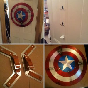 Captain America Shield (Battle Damaged)