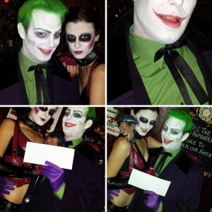 Halloween Joker and Harley