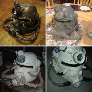 Fallout Brotherhood of Steel Power Armor t51b Helmet Build