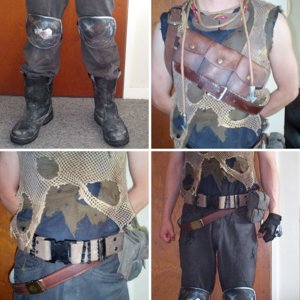 Fallout "Courier" costume and props