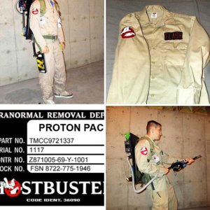 Cosplay Ghostbuster Props