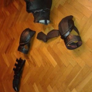 batman TDK cardboard batsuit