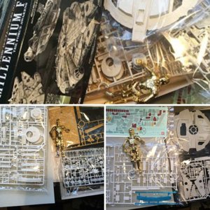 Bandai 1/144 millennium falcon