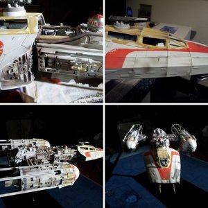 master replicas y wing repaint