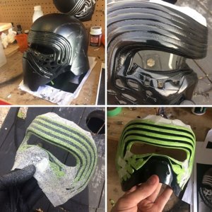 Promise this BS Kylo Ren helmet mod is worth looking - Yes Im VERY late to the party