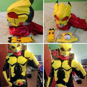 Kamen Rider - Pikachu