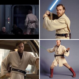 Obi-Wan Kenobi ROTS Costume References