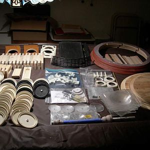 Neck rings,slates,misc. parts...