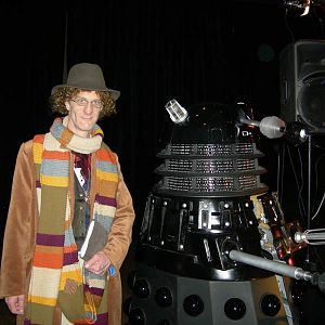 The Doctor and Sec at Chicago TARDIS 2009