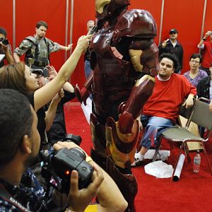 Paul as Iron Man at Balto Comicon 2009