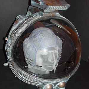 Environmental helmet - front