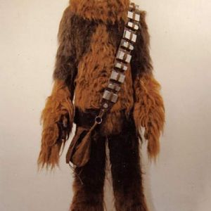 Chewbacca costume by Alan Stacy 1982-83; which took about 3-4 months on and off. Commissioned by Bob Klem. Marcus Word in costume (~6'7" tall in costu