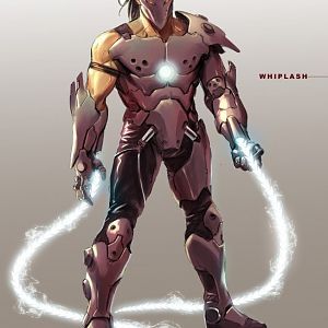 iron man whiplash 2