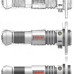 Sting lightsaber design