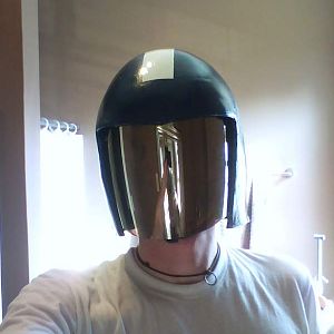 Cobra Commander Helmet - I never was happy with the bumpy finish...