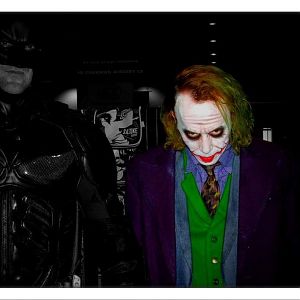 A taste for the theatrical!
Joker Dark Knight Costume