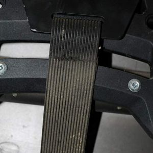 part of the seat belt ,made from rubber not nylon .