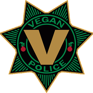 Vegan Police Logo