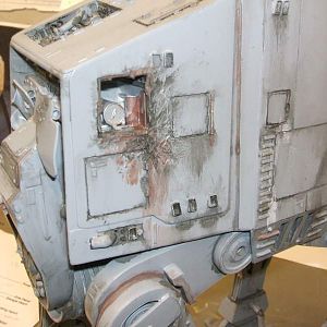 damage to body from laser fire