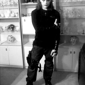 My first costume of The Crow for Halloween in 2008 I think.