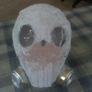 tf2 last breath made of bondo and soda cans lol, not finished