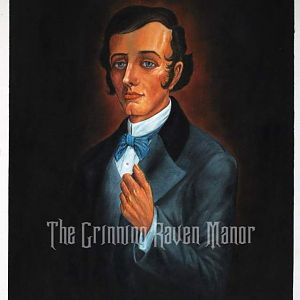 The Haunted Mansion's, "Changing Portrait," Master Gracey, Reproduction painting, Oil On Canvas, Painting size 24" X 36"