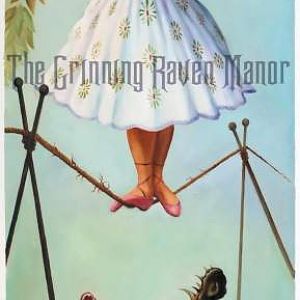 Disneyland's, Haunted Mansion Stretching Painting, "Tightrope Bell" This Reproduction painted for my Themed Haunted Mansion room.. I painted this in O