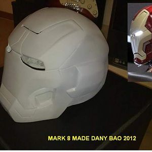 IRON MAN MARK 8 REAL COSPLAY MADE DANY BAO ITALY 2012