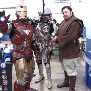 me as ironman , death trooper and a jedi