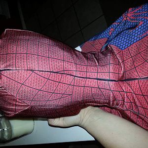 Kcr7pr's...... Working on invisible zipper being completely hidden..... compared to scarlet s spider back photo.....