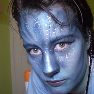 Not completed Avatar cosplay, only the makeup.