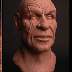 Dwarfsculpt

Sculpt for a animatronic. The finial piece with get teeth, punched hair and eyes done for it.